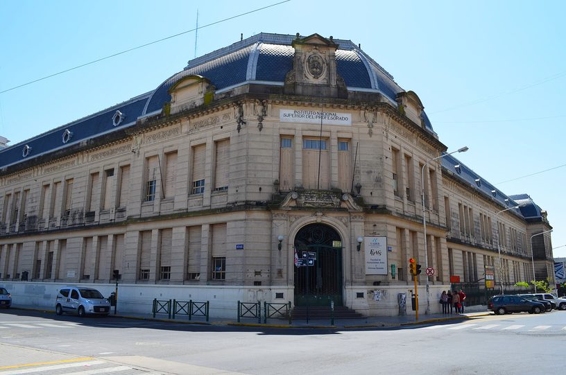 Edificio de la Escuela Normal de Paraná.