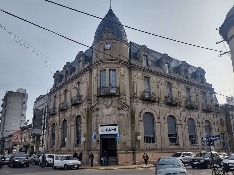 Agencia del PAMI en la ciudad bonaerense de Azul.
