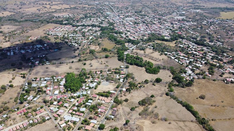 Las Tablas, capital de la provincia de Los Santos, en la península de Azuero, en 2022.