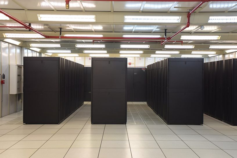 El centro de datos de ARSAT, la empresa estatal de telecomunicaciones, en 2014.