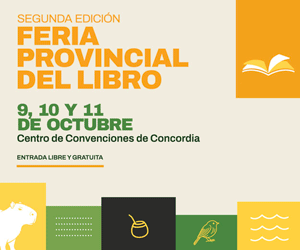 Gobierno de Entre Ríos: 2.ª Feria Provincial del Libro